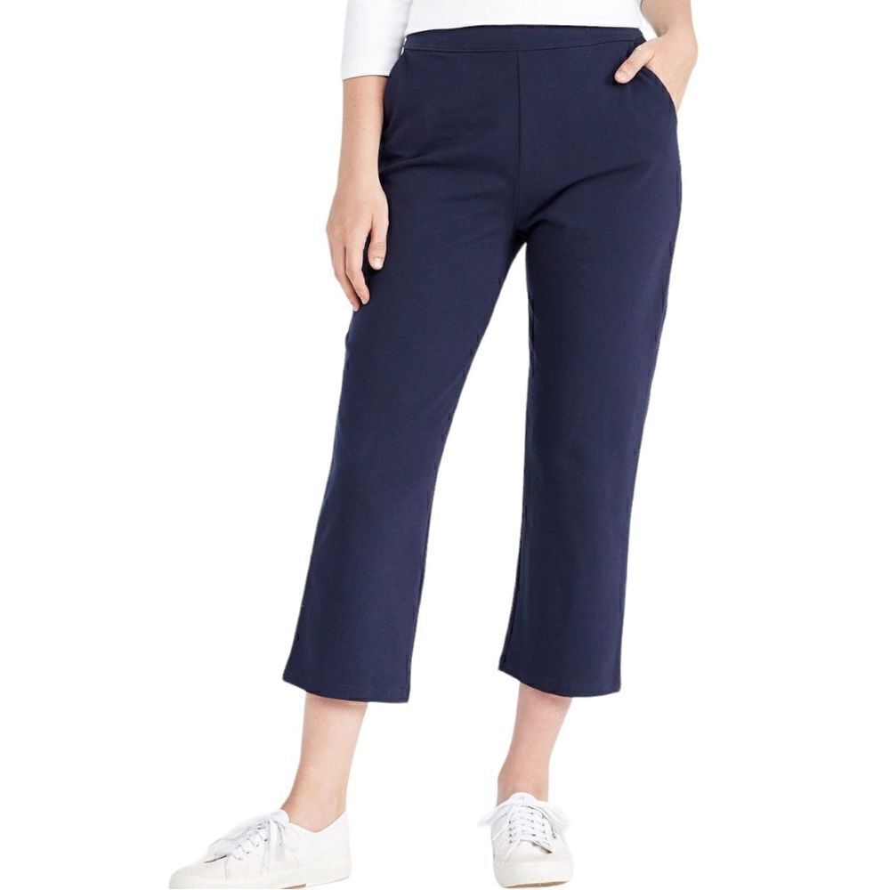 L.L. Bean Women’s Classic Fit Straight Crop Jeans Size 10